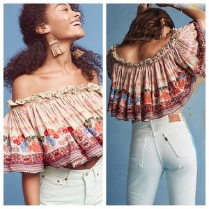 Bhanuni by Jyoti villa off the shoulder top M